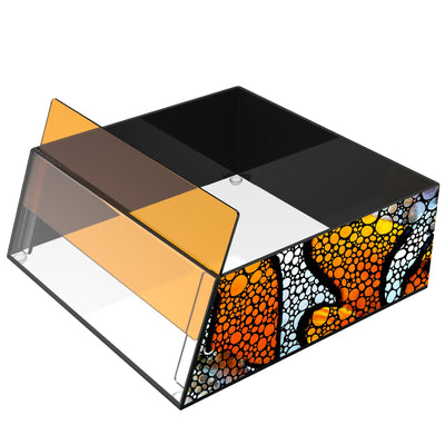 Top Down Viewer Clownfish - 8" panel Show Flipper Aquarium Products