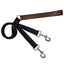 Training Leash (Multiple Color Options) Brown Black 2 Hounds Design