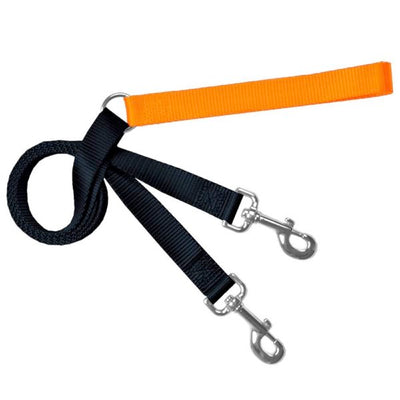 Neon Orange Freedom No-Pull Dog Harness 2 Hounds Design