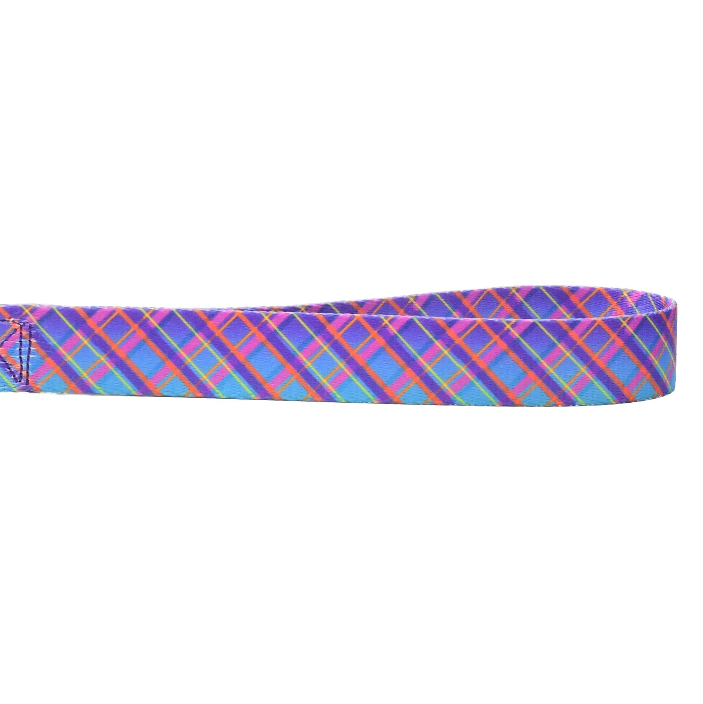 Twilight Glow Blue Plaid Dog Leash – EarthStyle 2 Hounds Design