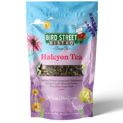 Halcyon Parrot Tea Parrot Tea Bird Street Bistro