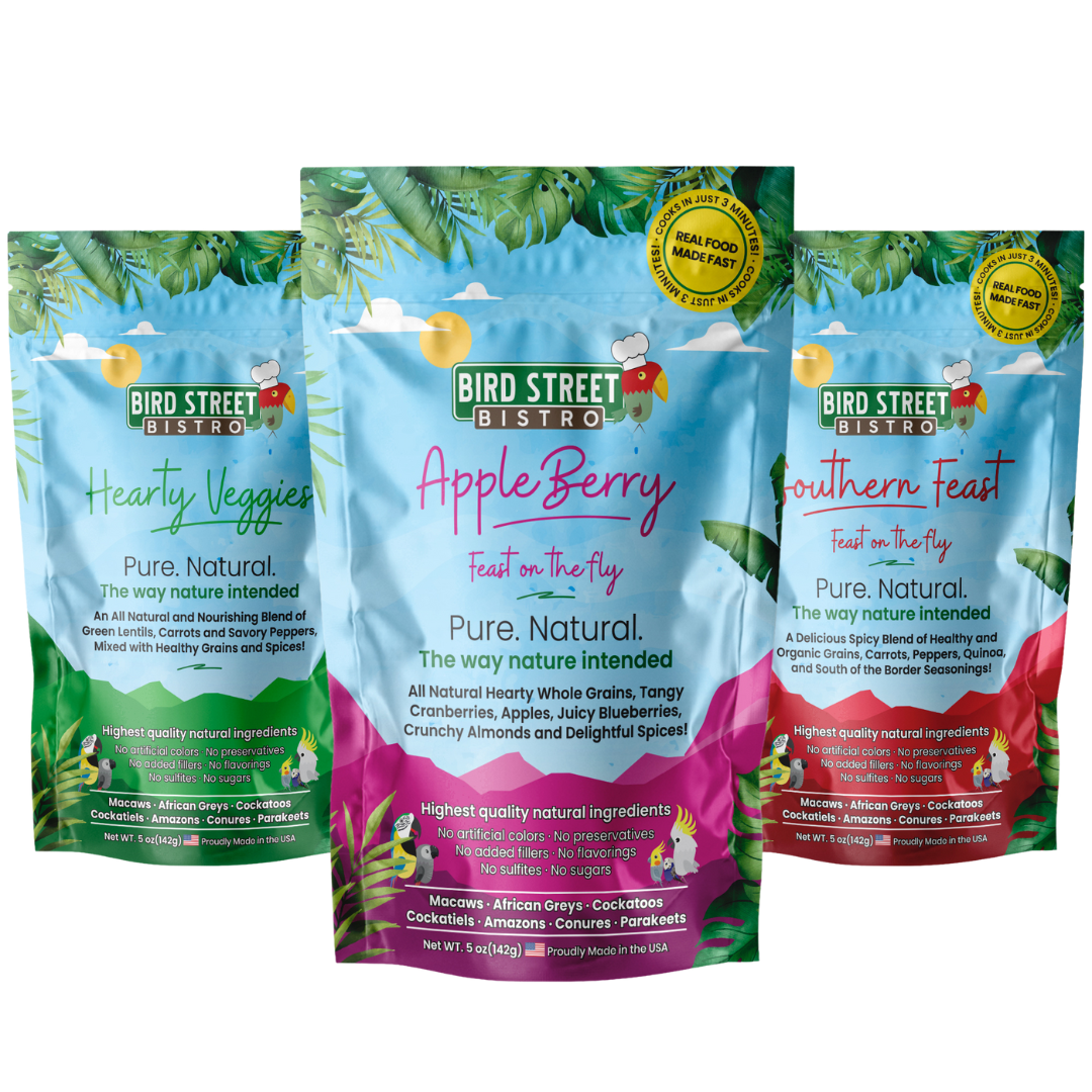 The Tri-Pack Sampler Bird Food Bird Street Bistro