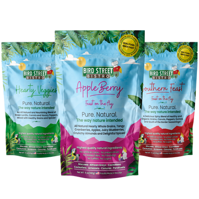 The Tri-Pack Sampler Bird Food Bird Street Bistro