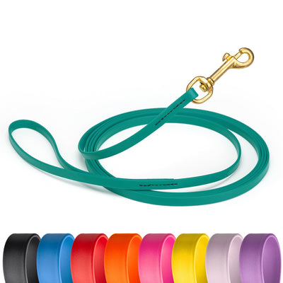 Viper Biothane Long Line 20 ft Lead with Brass Hardware Dog Leashes Dogline