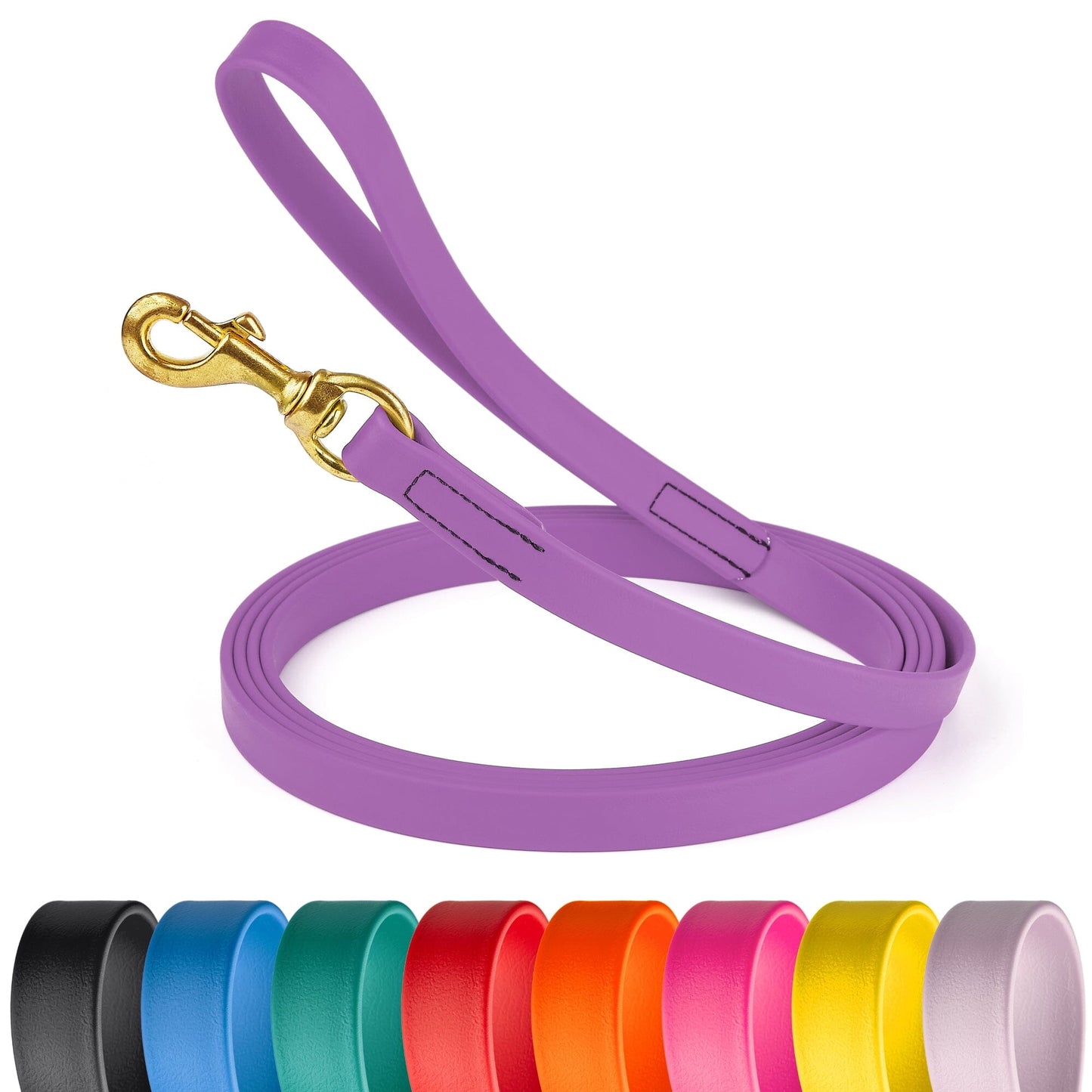 Viper Biothane Long Line 33 ft Lead with Brass Hardware Dog Leashes Dogline