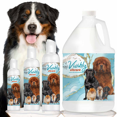 Visibly Vibrant Pet Shampoo 4 OZ BOTTLE SHAMPOO The Blissful Dog