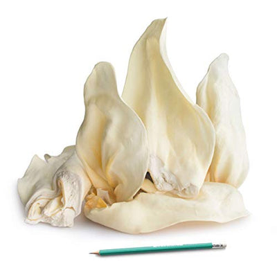 Cow Ears (15-Pack) Cow Ear Treats for Dogs SuperCan Bully Sticks