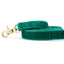 Emerald (Kelly) Velvet Dog Leash 2 Hounds Design
