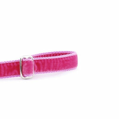 Rose Pink Velvet Dog Leash 2 Hounds Design