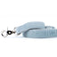Silver Velvet Dog Leash 2 Hounds Design