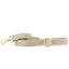 Tan Velvet Dog Leash 2 Hounds Design