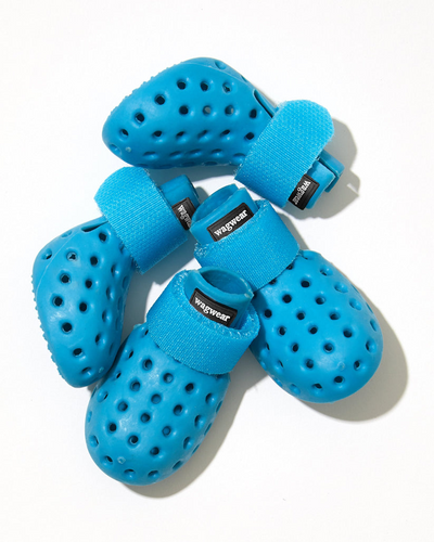 Mojave WagWellies by Wagwear Cobalt Blue Dog Footwear Wagwellies