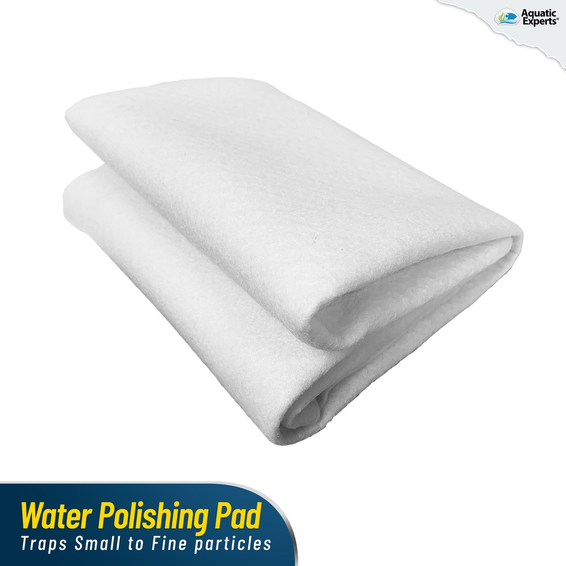 Aquarium Bundle - ClassicBlue 12" x 72" + Polishing Pad Filter Pad 100 Micron 1 pack Bundles Aquatic Experts