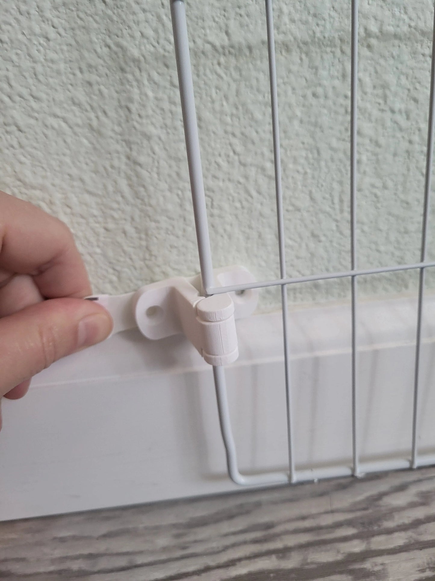 XPen Wall Mount Brackets - Long Design for Custom Pet Pen Configurations (4-Pack) Pet Hardware Bunny Business