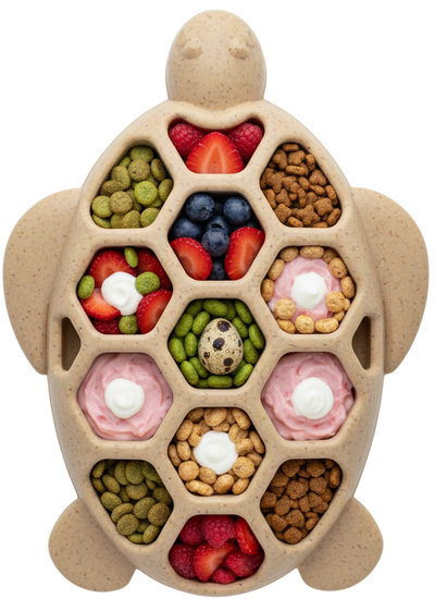 Turtle Nylon Chew Toy - Ultra-Durable Enrichment Toy for Power Chewers USA Nylon Dog Toys SodaPup/True Dogs, LLC