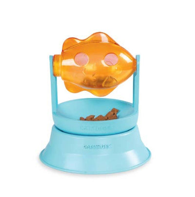 Catstages 2-in-1 Topper Spin Fish Treat Cat Toy Pet Palette Distribution