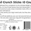 Quail Crunch Sticks Dog Treats, 10 Count Quail Spines Gourmet Dehydrated Healthy Dog Training Treats, Premium Flavors Promote Dental Health, No Artificial Additives for Happy Pets Quailz.com by Undique LLC