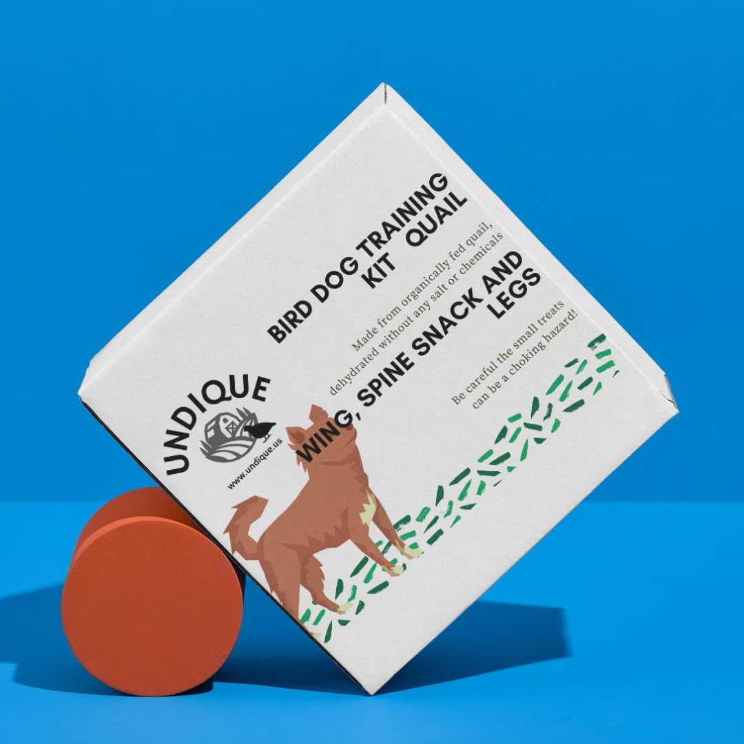 Quail Wing Dog Training Kit - Nutritious Dog Treats and Quail Wing for Effective Dog Training Sessions - Reinforce Positive Behaviors with Training Treats - Not Suitable for Small Breeds Dog Treats Quailz.com by Undique LLC