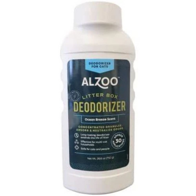 Litter Box Deodorizer for Cats - 26oz - by Alzoo Litter Box Deodorizer Elite Pet Distributors