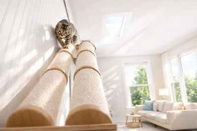 Slanted Cat Scratcher for Wall Cat Scratcher Catastrophic Creations
