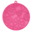 Citrus Design eMat - Enrichment Lick Mat For Dogs and Cats - with Suction Cups | USA Made Pink Citrus emat EMAT SodaPup/True Dogs, LLC