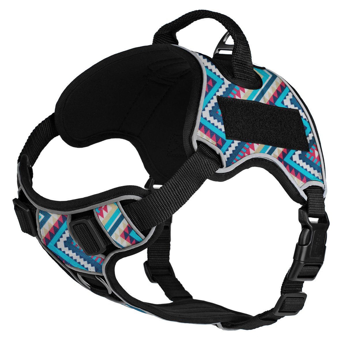Dogline Quest Multi-Purpose No Pull Dog Harness Aztec Dog Harnesses Dogline