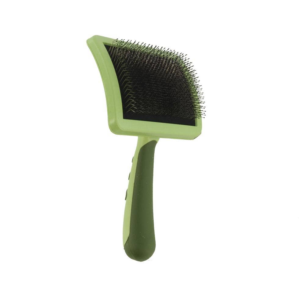 Safari by Coastal Curved Firm Slicker Dog Brush-LG Pet Palette Distribution