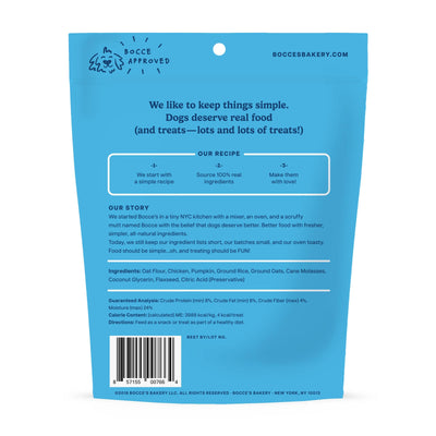 Bocce's Bakery Sunday Roast Training Bites Dog Treats 6oz Training Bites Antelope Pets