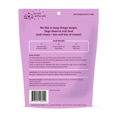 Bocce's Bakery Duck Soft & Chewy Dog Treats 6oz Soft & Chewy Antelope Pets