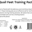 Quail Feet Training Pack Dog Treats Quailz.com by Undique LLC