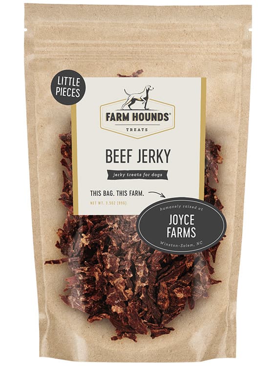 Beef Jerky Little Pieces (3.5oz) Jerky Farm Hounds