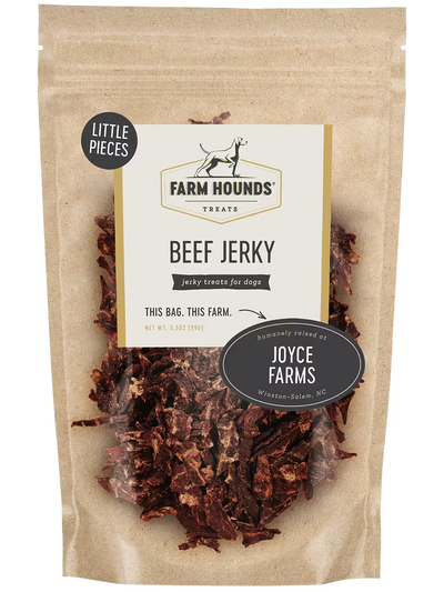 Beef Jerky Little Pieces (3.5oz) Jerky Farm Hounds