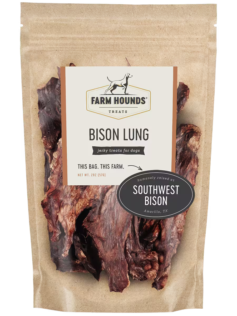 Bison Lung Organs Farm Hounds