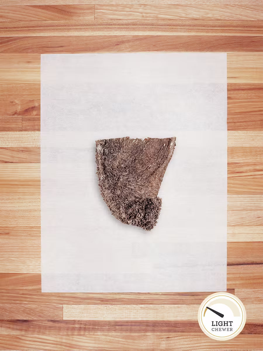 Green Bison Tripe Dehydrated Chews Scraps (avg 2"x3") Chews Farm Hounds