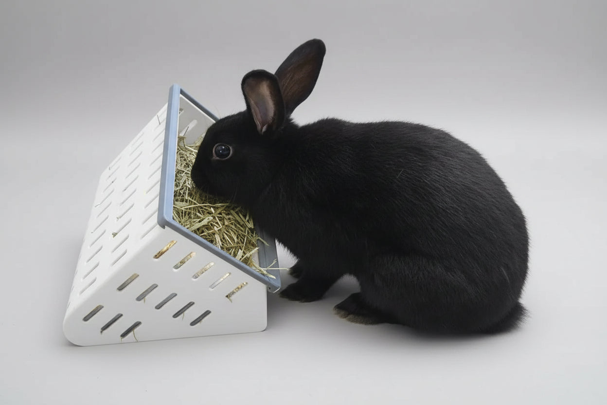 The Open Air Hay Feeder and Hay Roller Bundle | 6 Colors Hay feeder Bunny Business