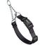 Biothane Adjustable Martingale Collar with Quick Release Buckle Black Dog Collars Dogline