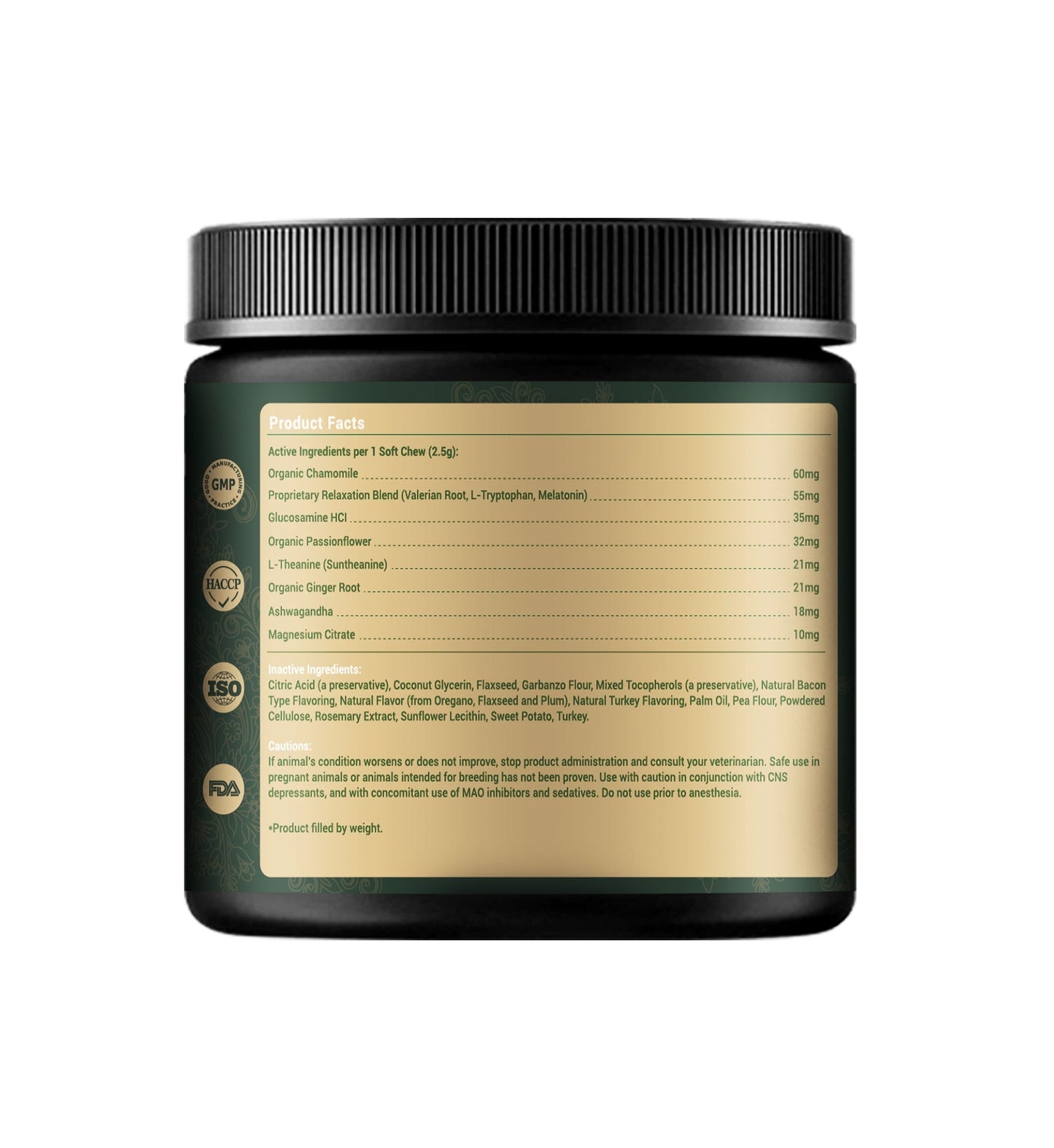 Calming Bites for Dogs – Stress & Anxiety Relief Supplements Barrow & Hound