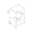The Overlook - Sturdy - Bamboo Cat Tree Cat Condo Catastrophic Creations