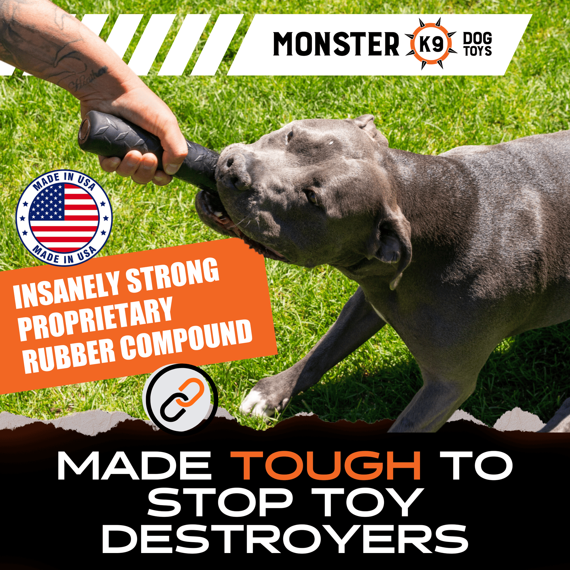 Chew Stick Monster K9 Dog Toys