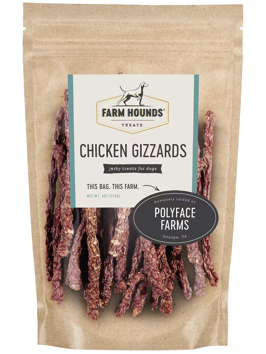 Chicken Gizzard Sticks Gizzards Farm Hounds