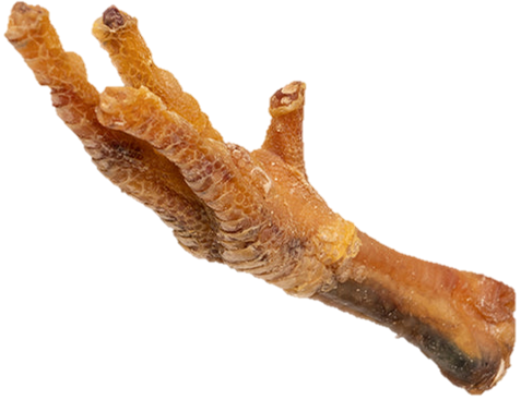 Chief Treats Dehydrated Chicken Foot - Nails removed