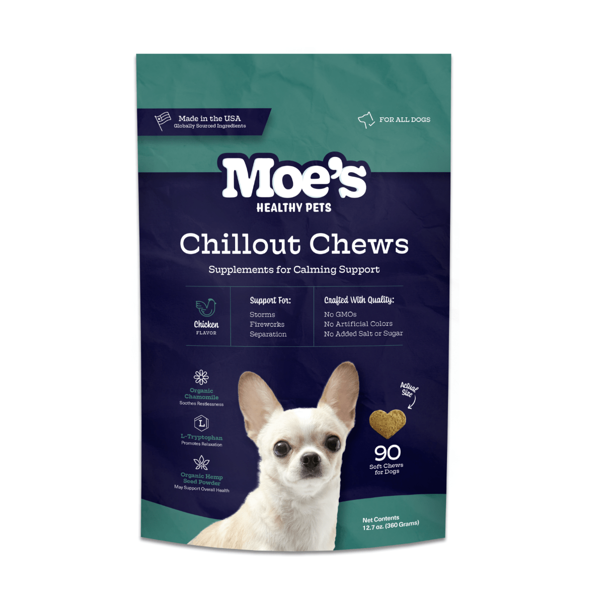 Chillout Chews Moe's Healthy Pets