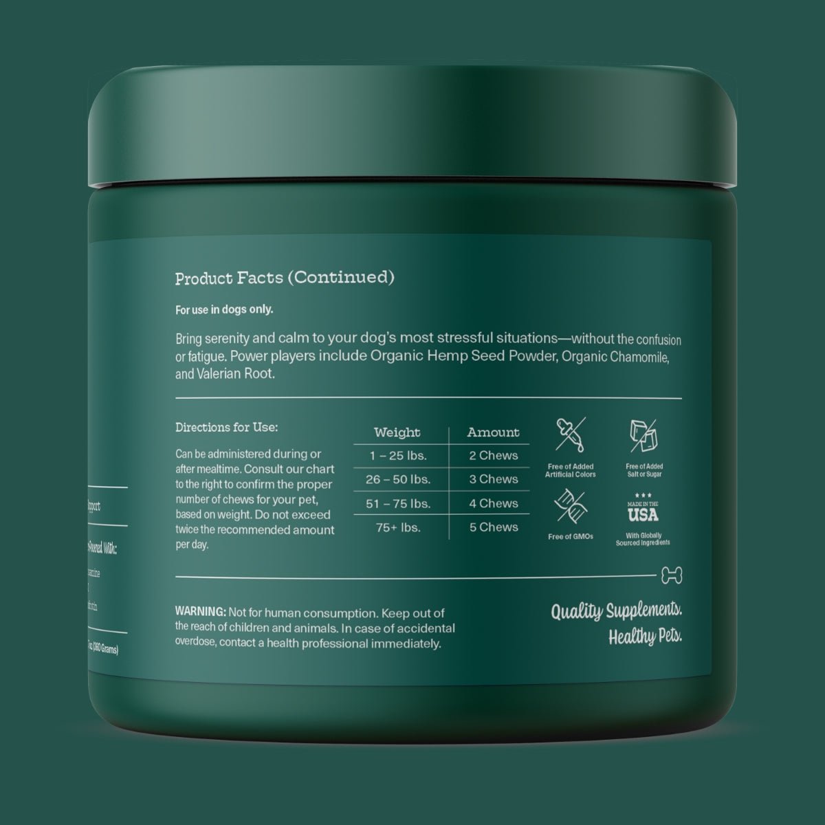 Chillout Chews Moe's Healthy Pets