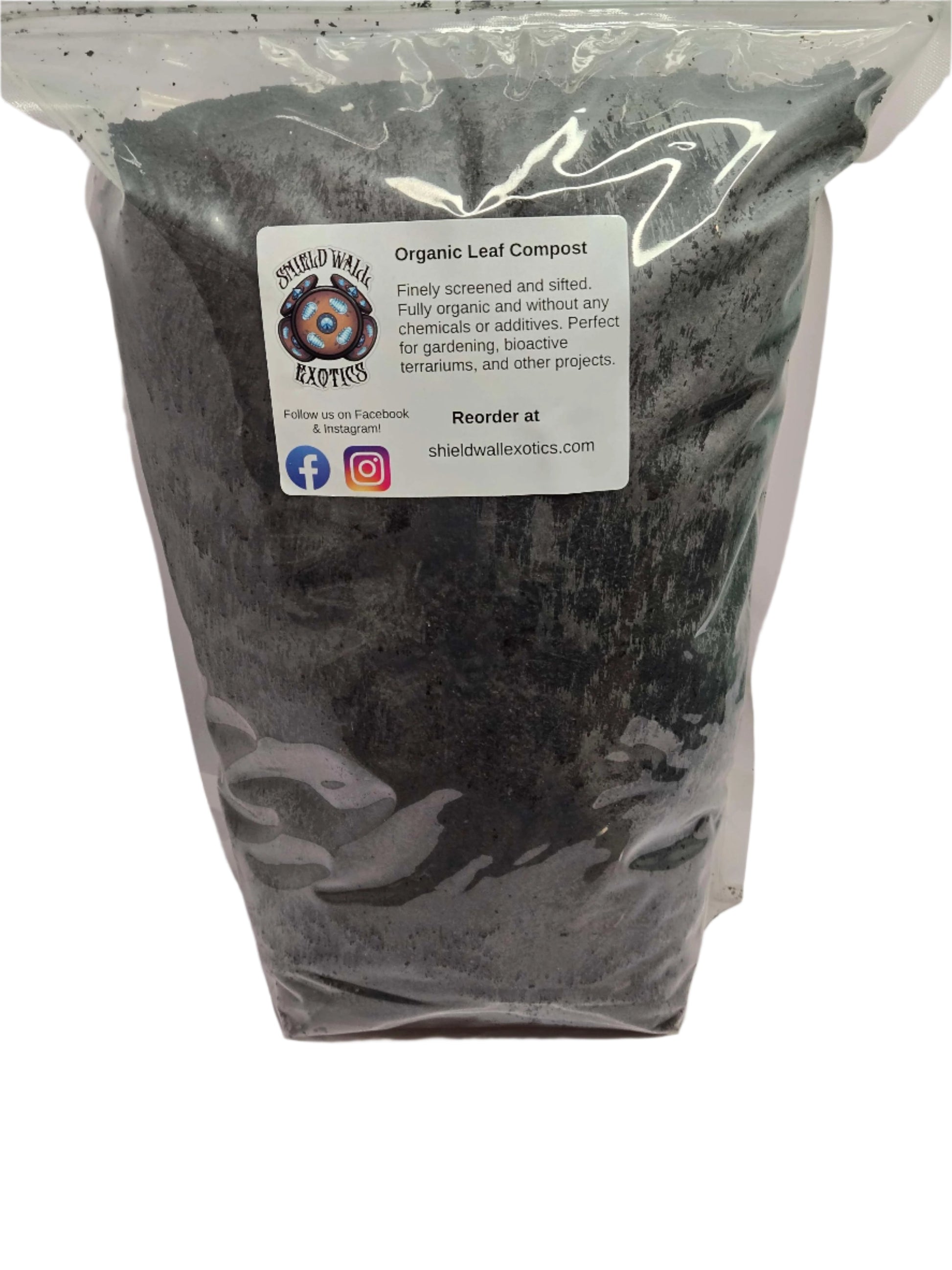 Organic Leaf Compost Soil Shield Wall Exotics