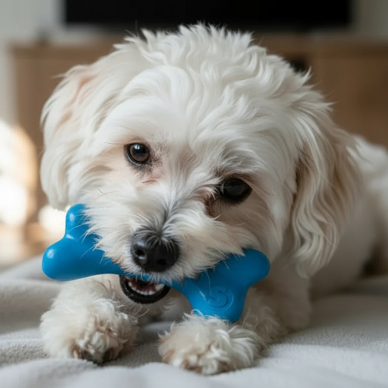 PUP-X Rubber Bone Dog Toy - Durable, Floats, Chew Toy for Large Dogs | USA Rubber Dog Toys SodaPup/True Dogs, LLC