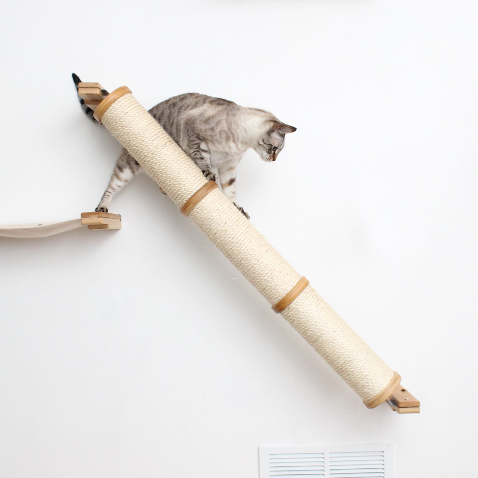 Slanted Cat Scratcher for Wall Cat Scratcher Catastrophic Creations