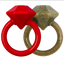Diamond Ring Durable Teething Ring Nylon Dog Toys SodaPup/True Dogs, LLC