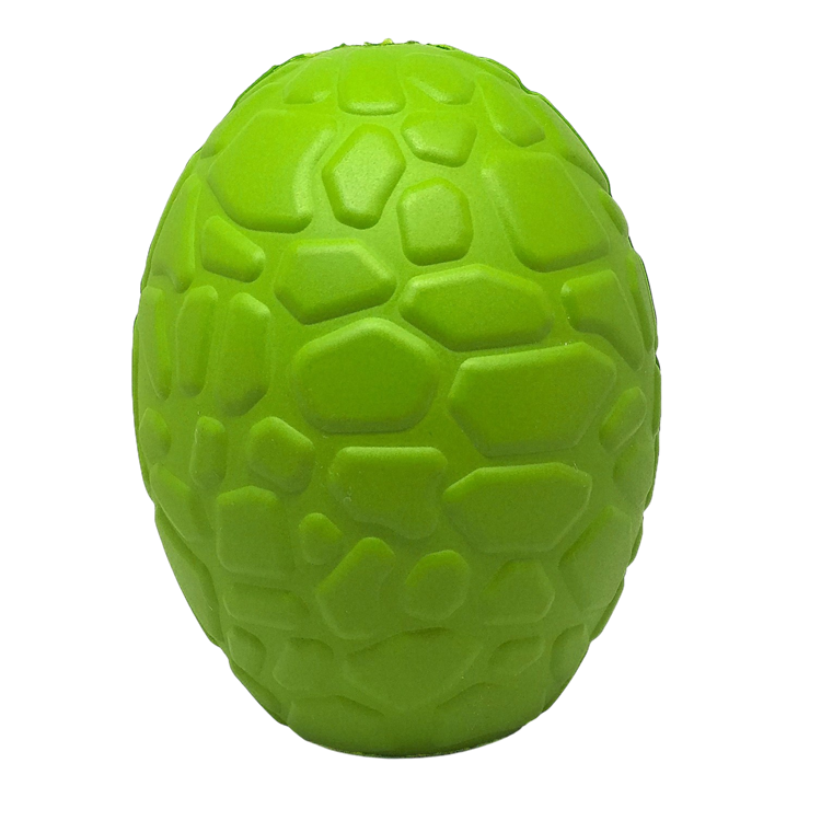 Dinosaur Egg eDispenser Durable Rubber Chew Toy & Treat Dispenser Rubber Dog Toys SodaPup/True Dogs, LLC