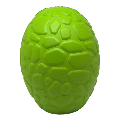 Dinosaur Egg eDispenser Durable Rubber Chew Toy & Treat Dispenser Rubber Dog Toys SodaPup/True Dogs, LLC
