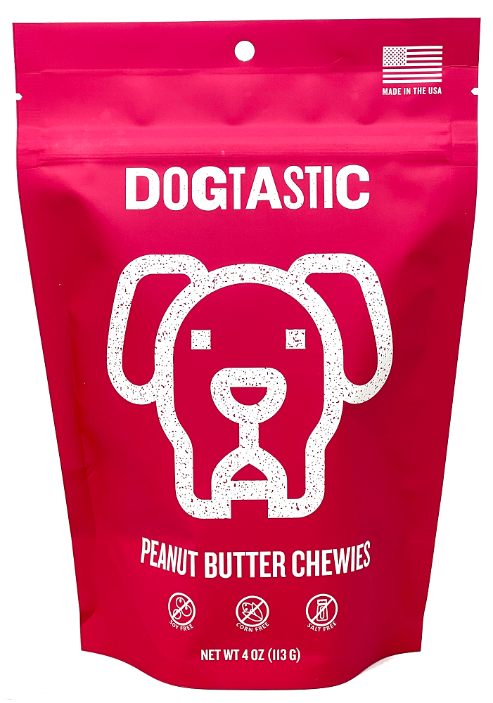 Dogtastic Peanut Butter Chewies Dog Treats T&T
